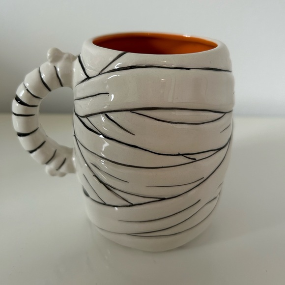 🧡🎃🖤Halloween Mummy Mug Shelly Comiskey By Transpac-New Spooky - Picture 3 of 9